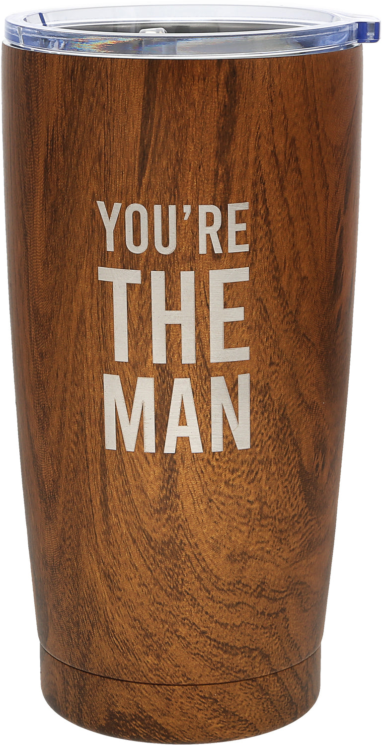 Wood Finish Stainless Tumbler