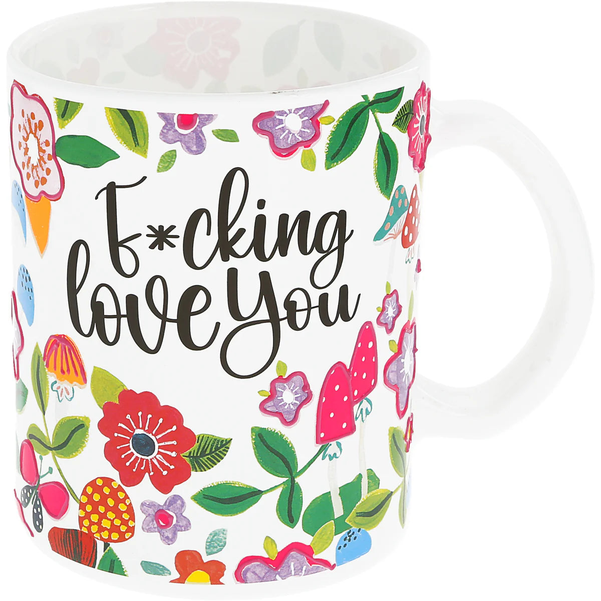 Pretty Happy Girl 18oz Coffee Mug