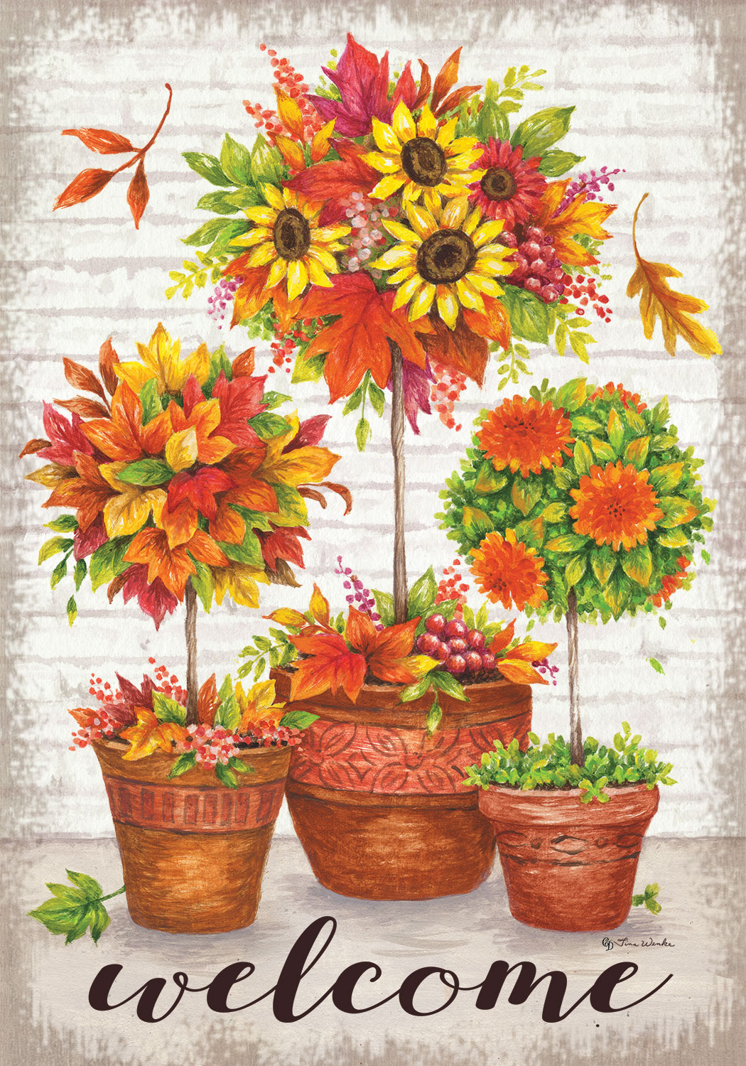 Garden Flag - Fall