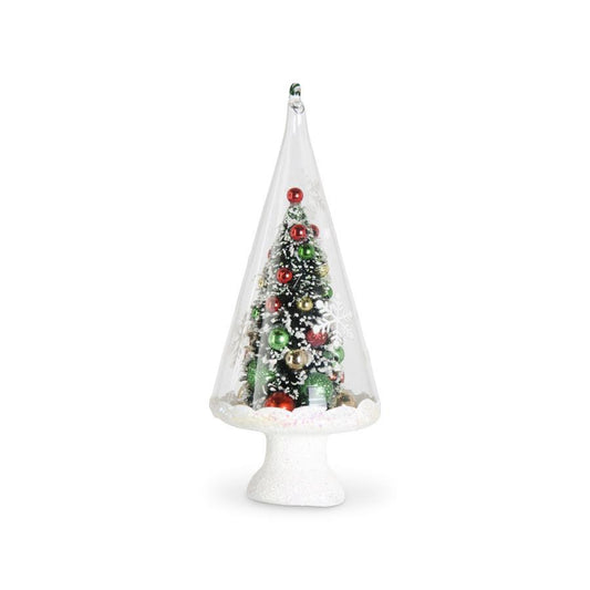 Vintage Glass Tree Ornament