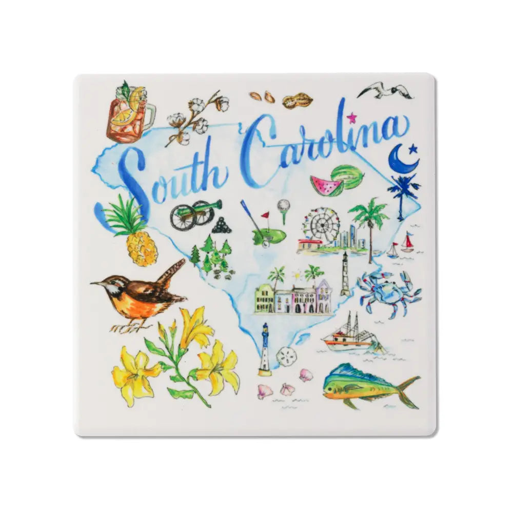 SC State Collection Coaster