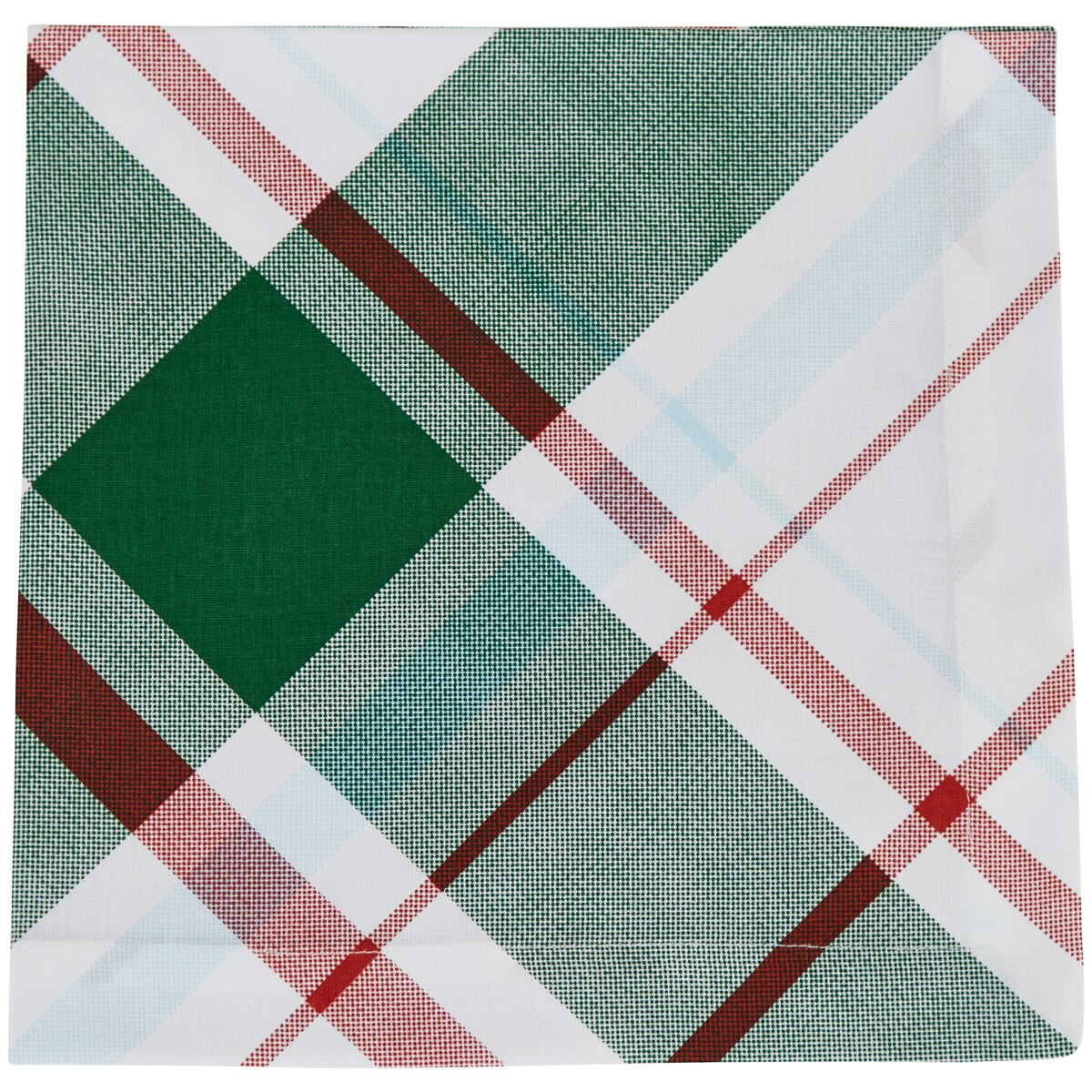 Linens Blitzen Plaid