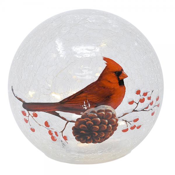 6" LED Glass Globe