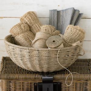 Woven Rope Jute Basket
