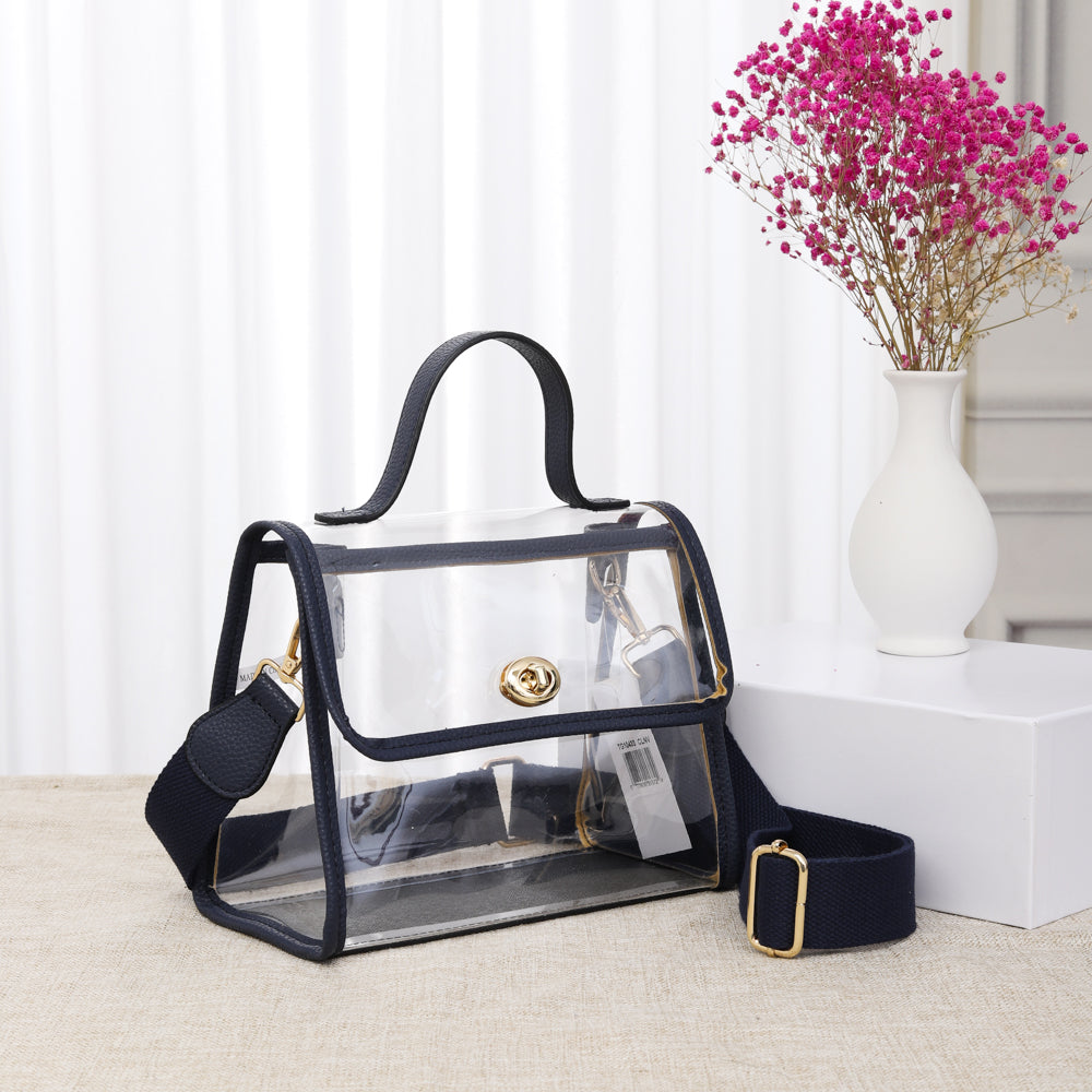 Clear Top Handle Crossbody