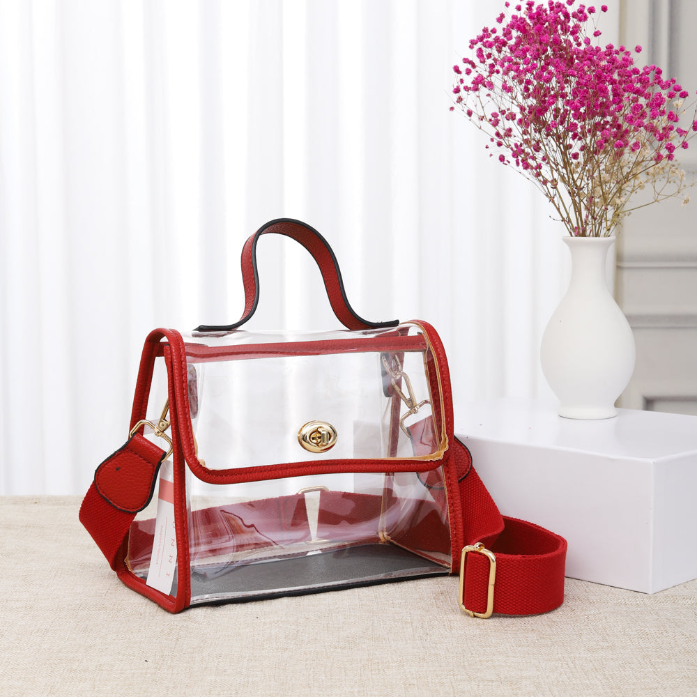 Clear Top Handle Crossbody
