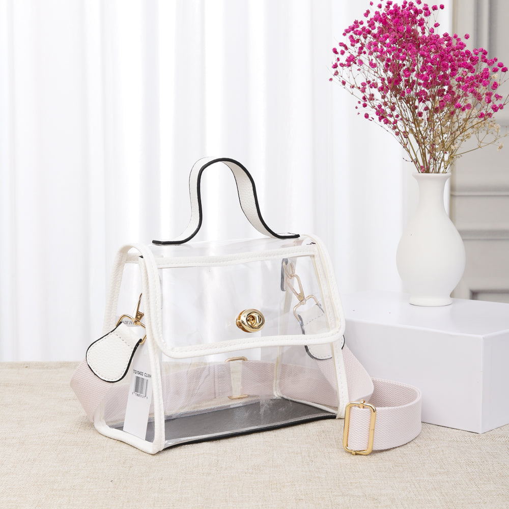 Clear Top Handle Crossbody