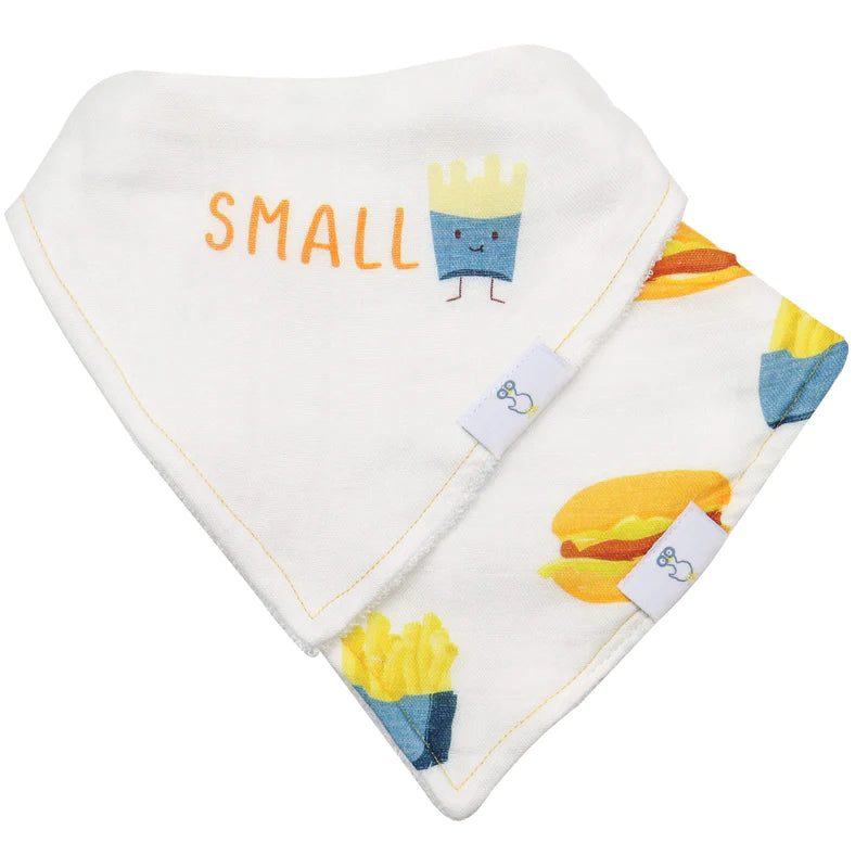 2 Pack Muslin Bibs