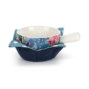 Hydrangea Soup Crock & Bowl Cozy