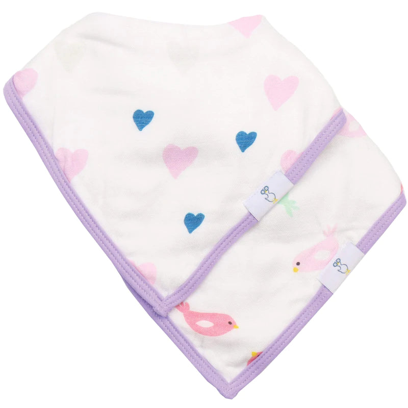 2 Pack Muslin Bibs