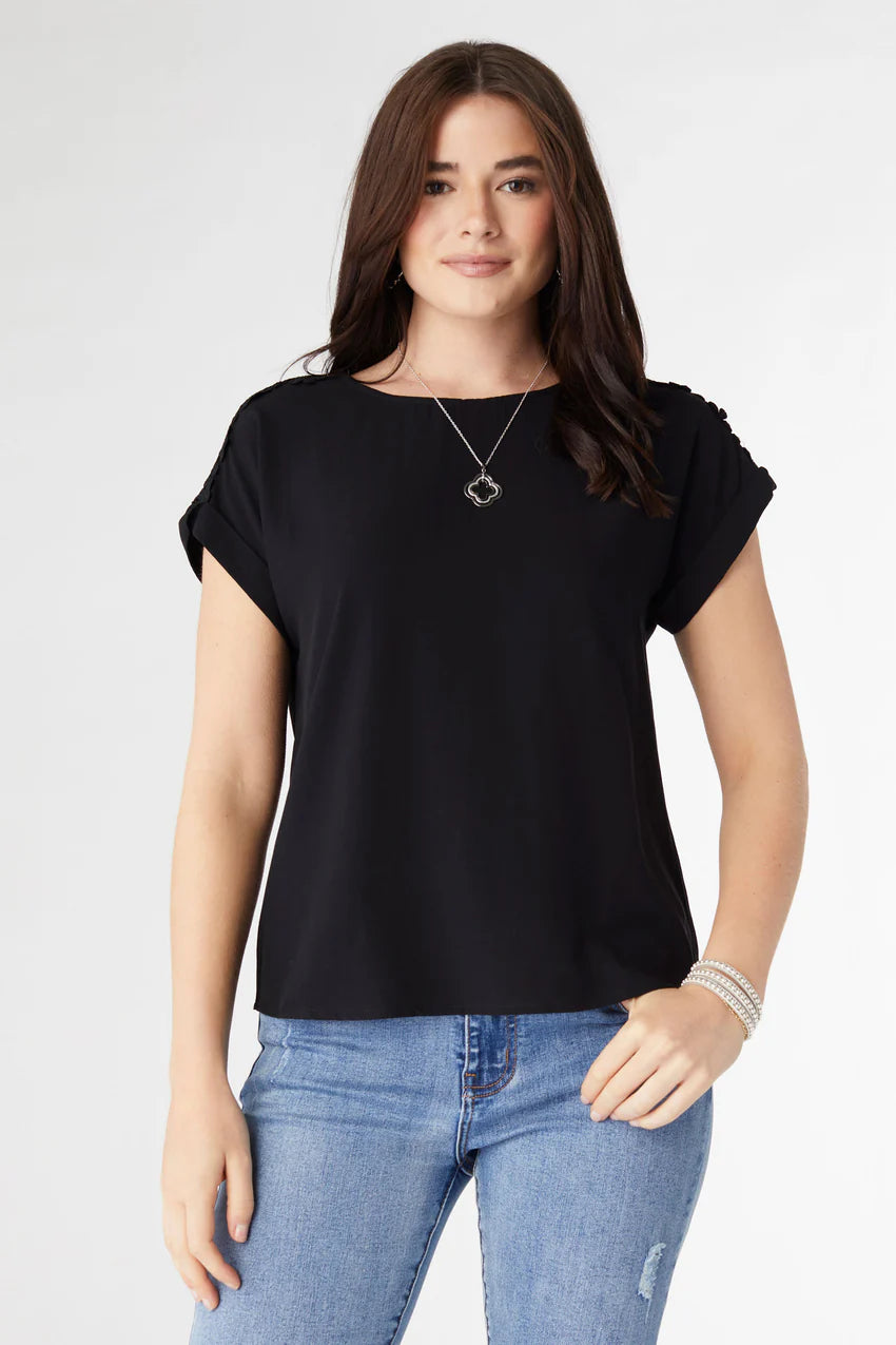 Selah Top with Shoulder Crochet