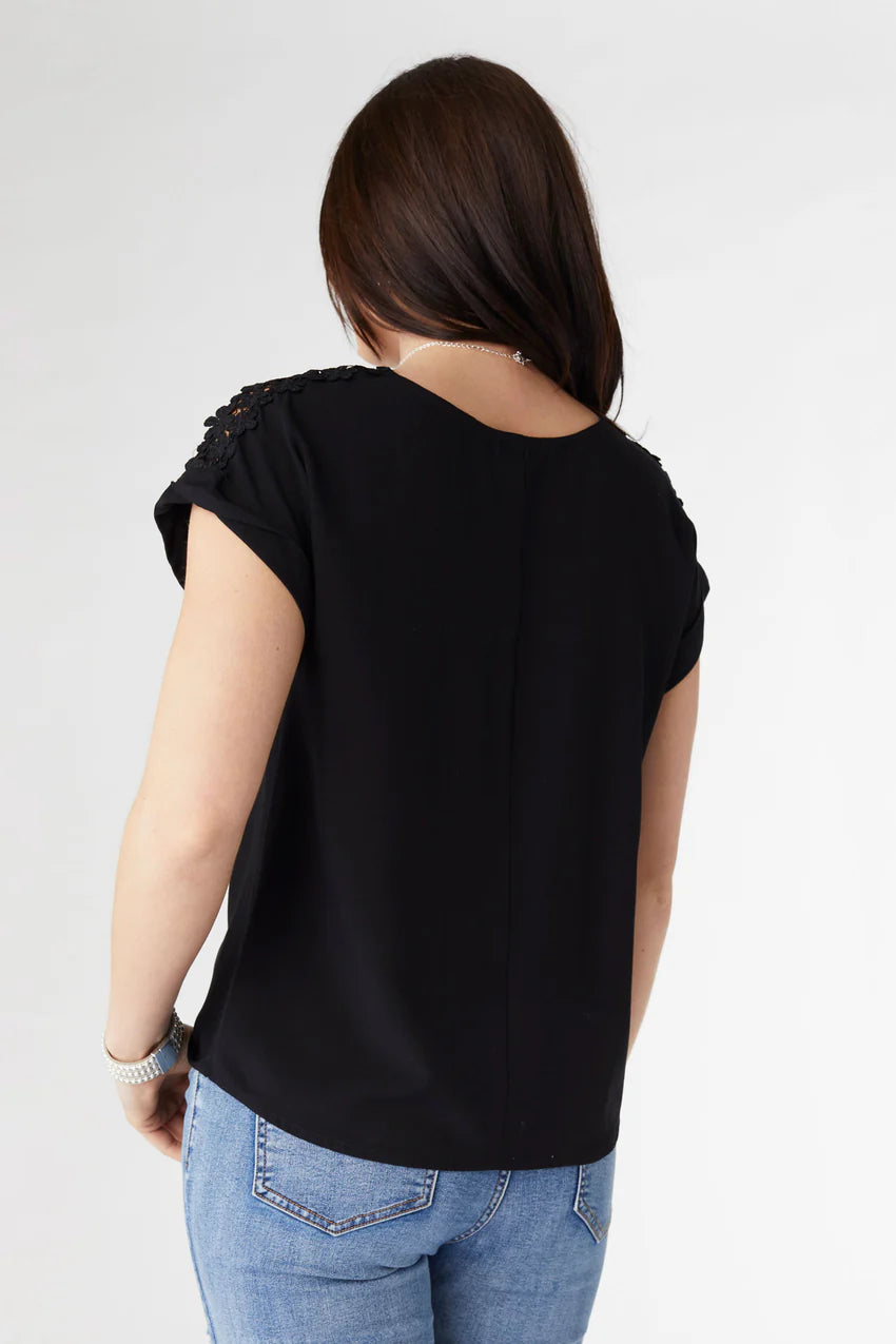 Selah Top with Shoulder Crochet