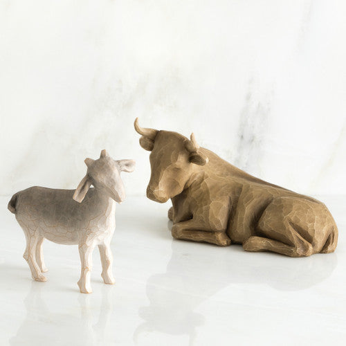 Willow Tree Ox & Goat