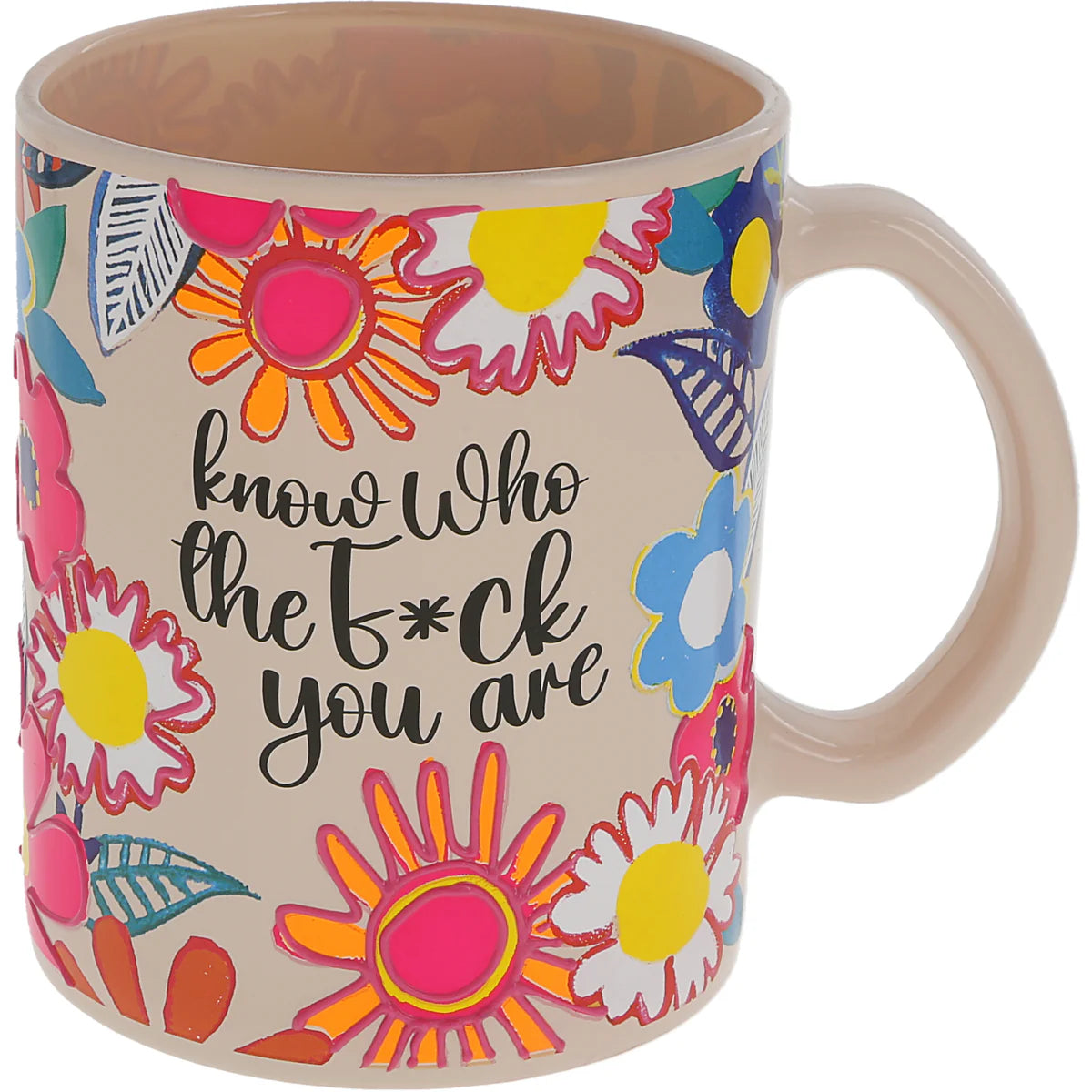 Pretty Happy Girl 18oz Coffee Mug