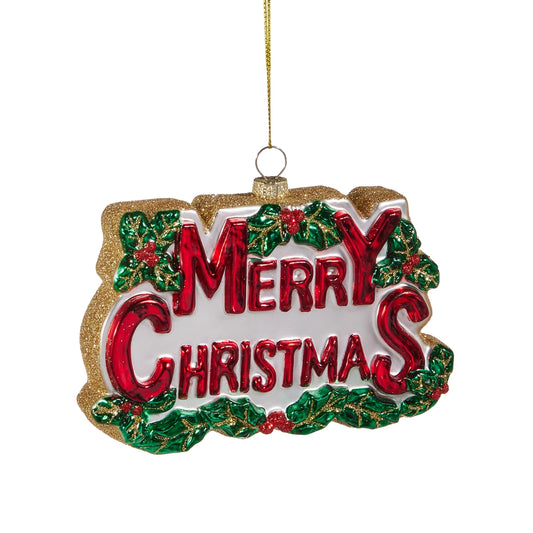 Merry Christmas Ornament