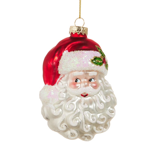 Santa Head Ornament