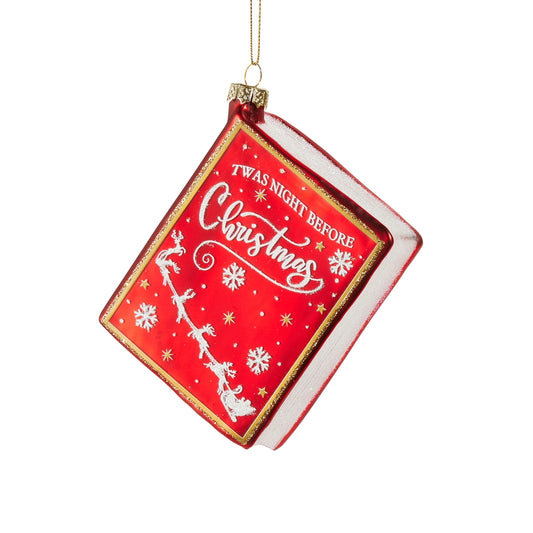 Christmas Book Ornament