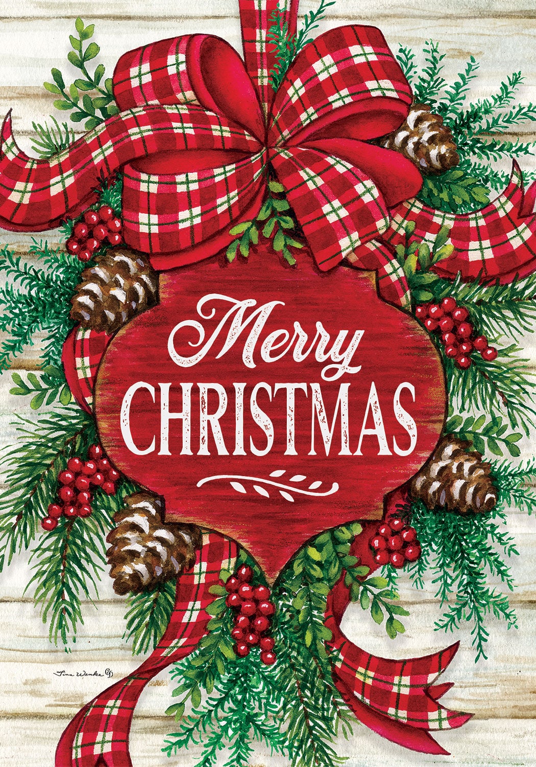 Garden Flag - Christmas