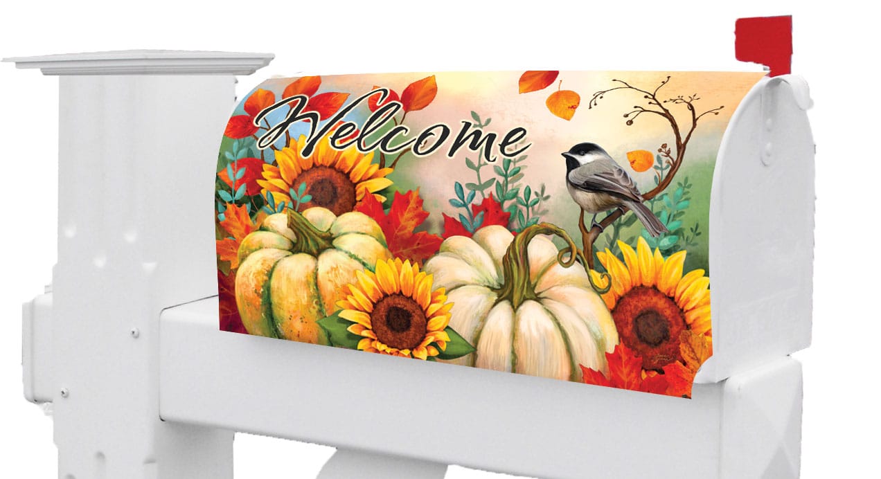 Mailbox Wrap - Fall