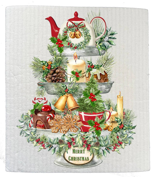 Swedish Dish Cloth Christmas