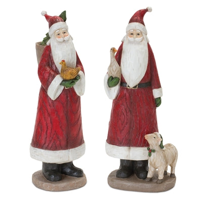 Santa with Animals