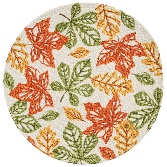 Fall Leaves Braided Placemat