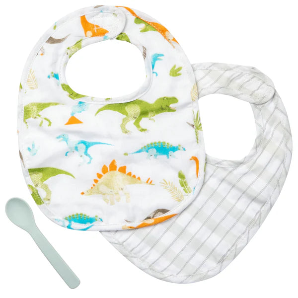Muslin Bib and Spoon Set