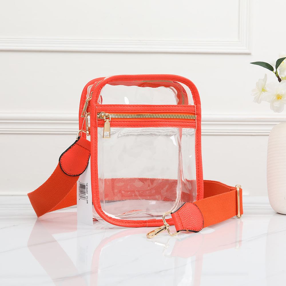 Clear Square Crossbody