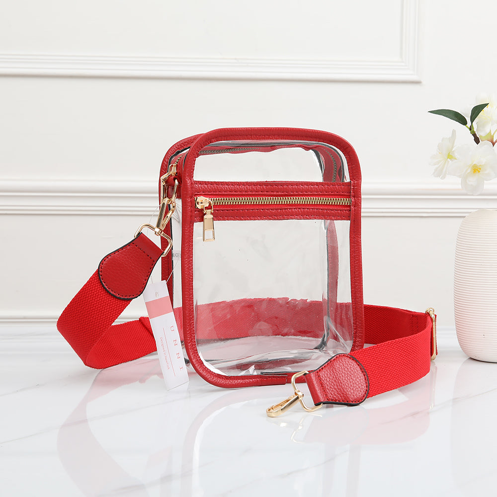 Clear Square Crossbody