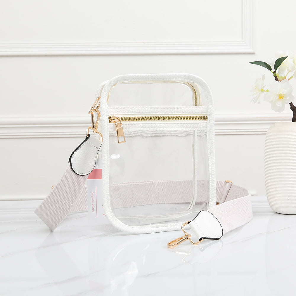 Clear Square Crossbody
