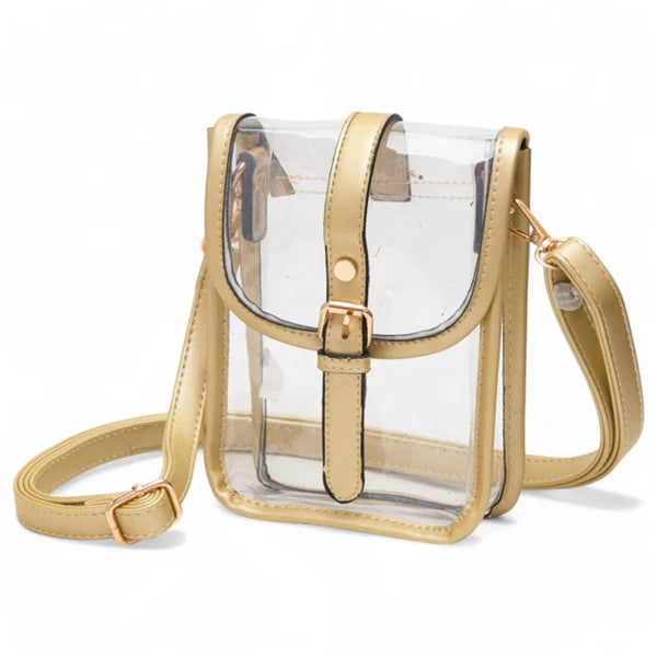 Game Day Clear Buckle Strap Crossbody