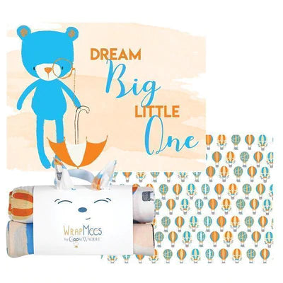 Wrap Mees 2PK Bear/Hot Air Ball