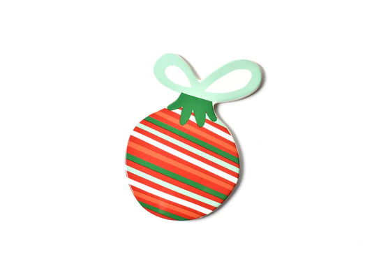 Attachment Striped Ornament