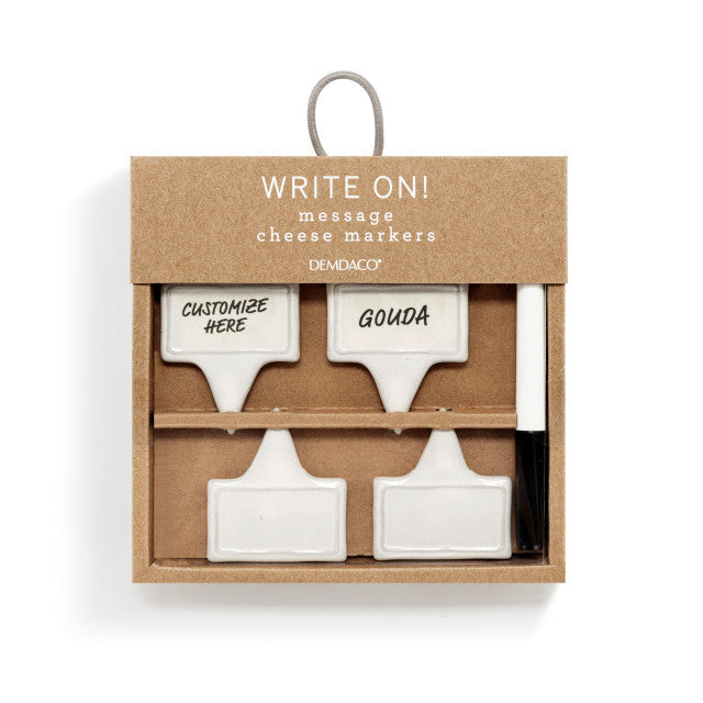 Write On Cheese Labels