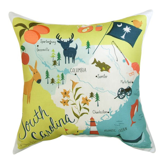 Pillow South Carolina Map