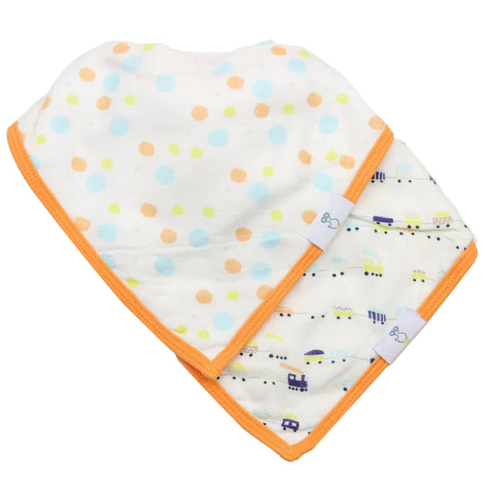 2 Pack Muslin Bibs