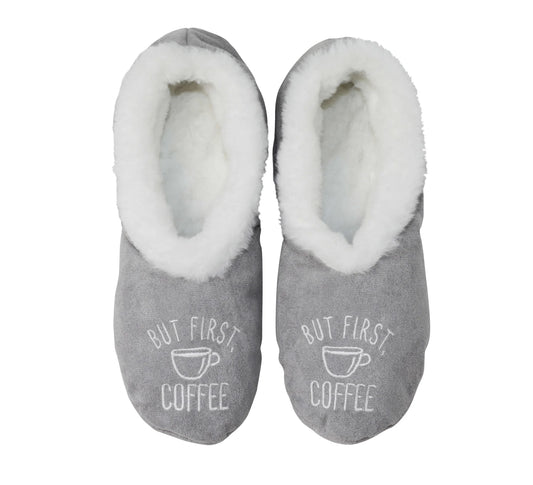 Slipper Coffee Footsie