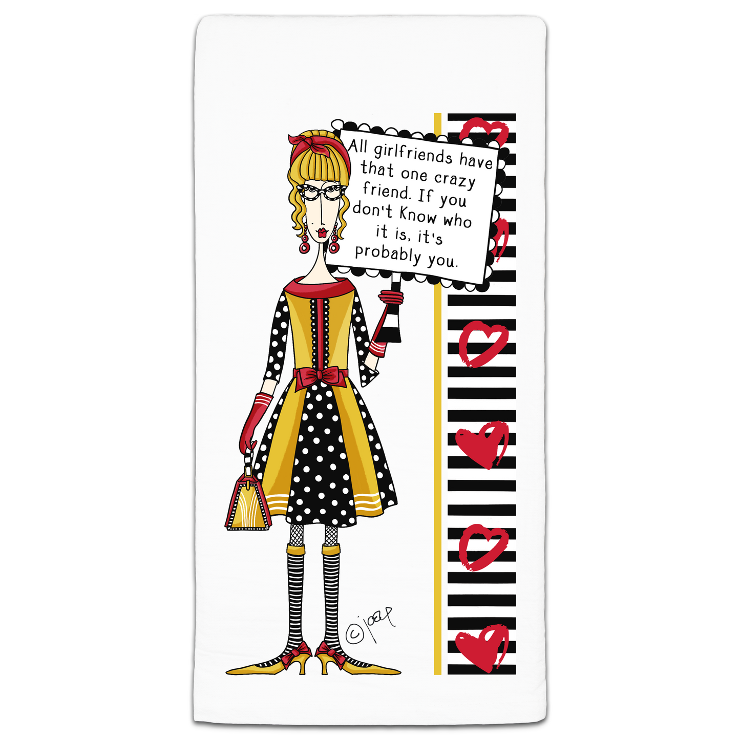Dolly Mama Flour Sack Towel