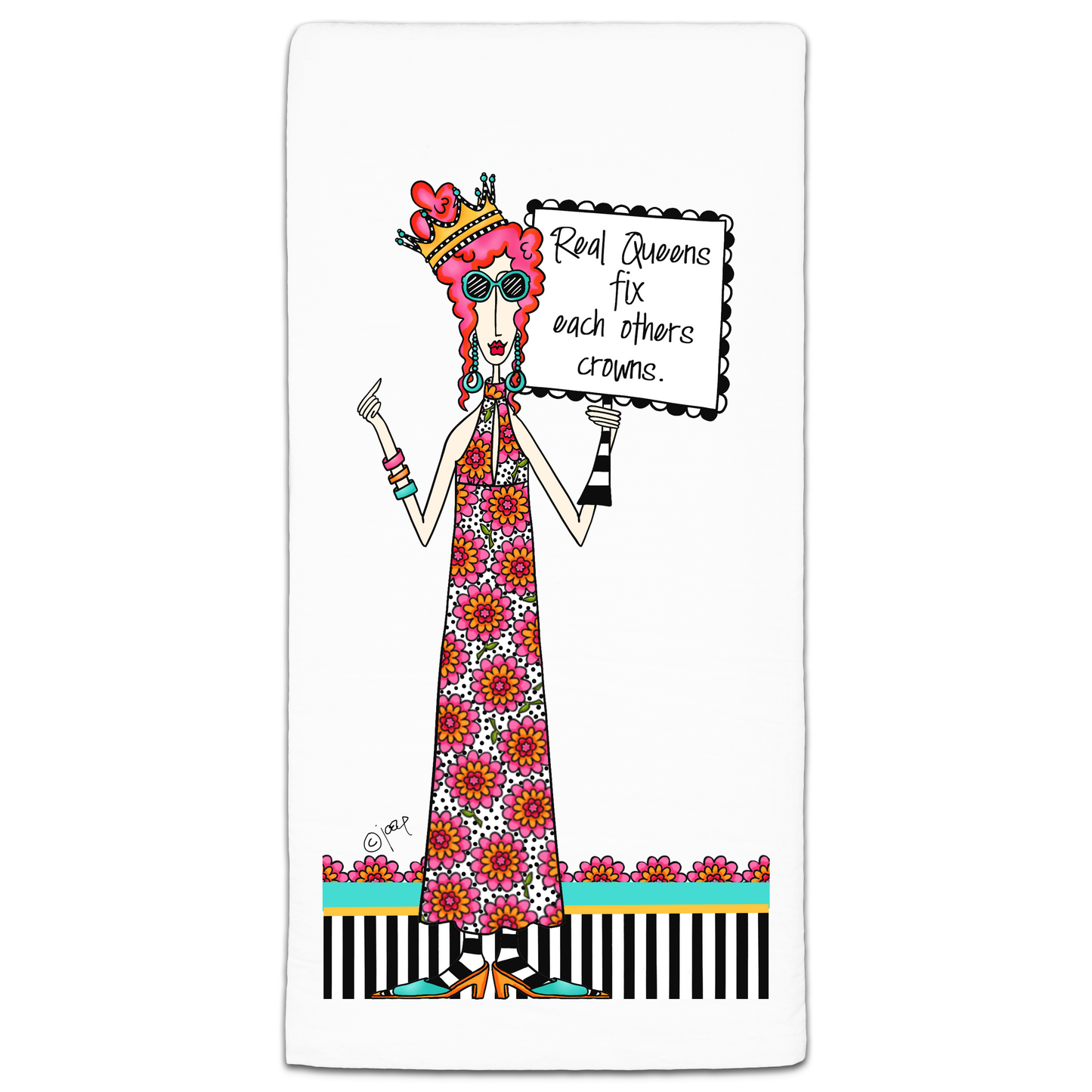 Dolly Mama Flour Sack Towel