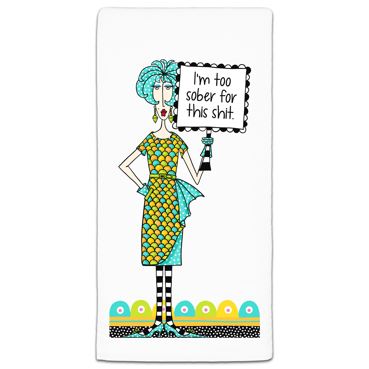 Dolly Mama Flour Sack Towel