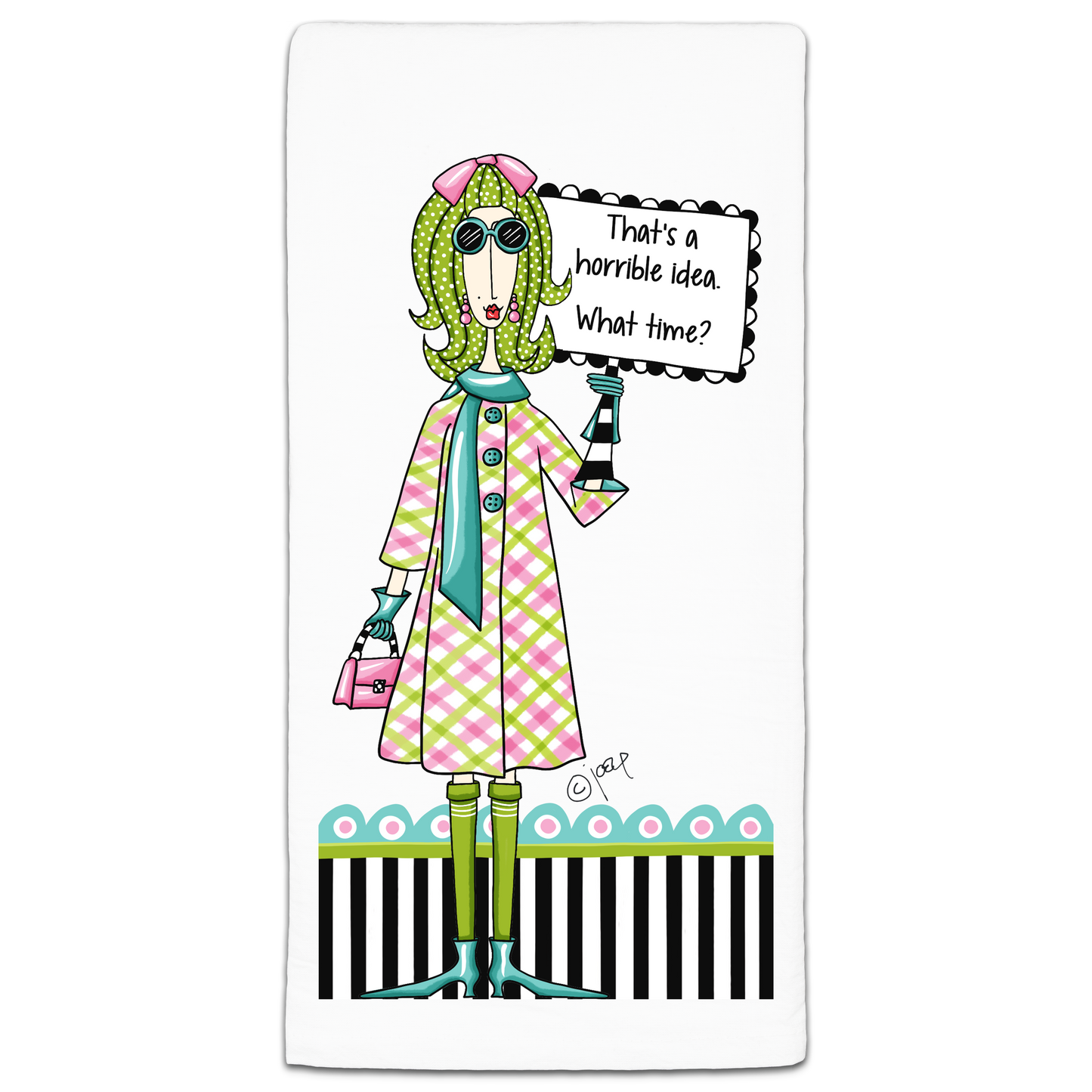 Dolly Mama Flour Sack Towel