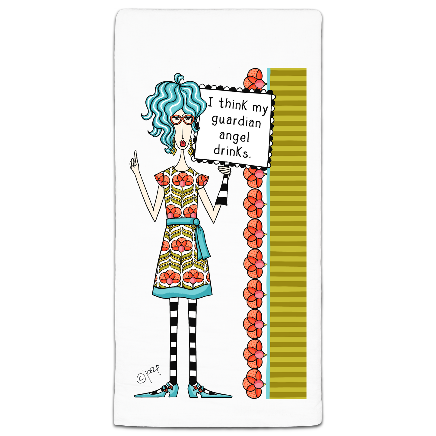 Dolly Mama Flour Sack Towel