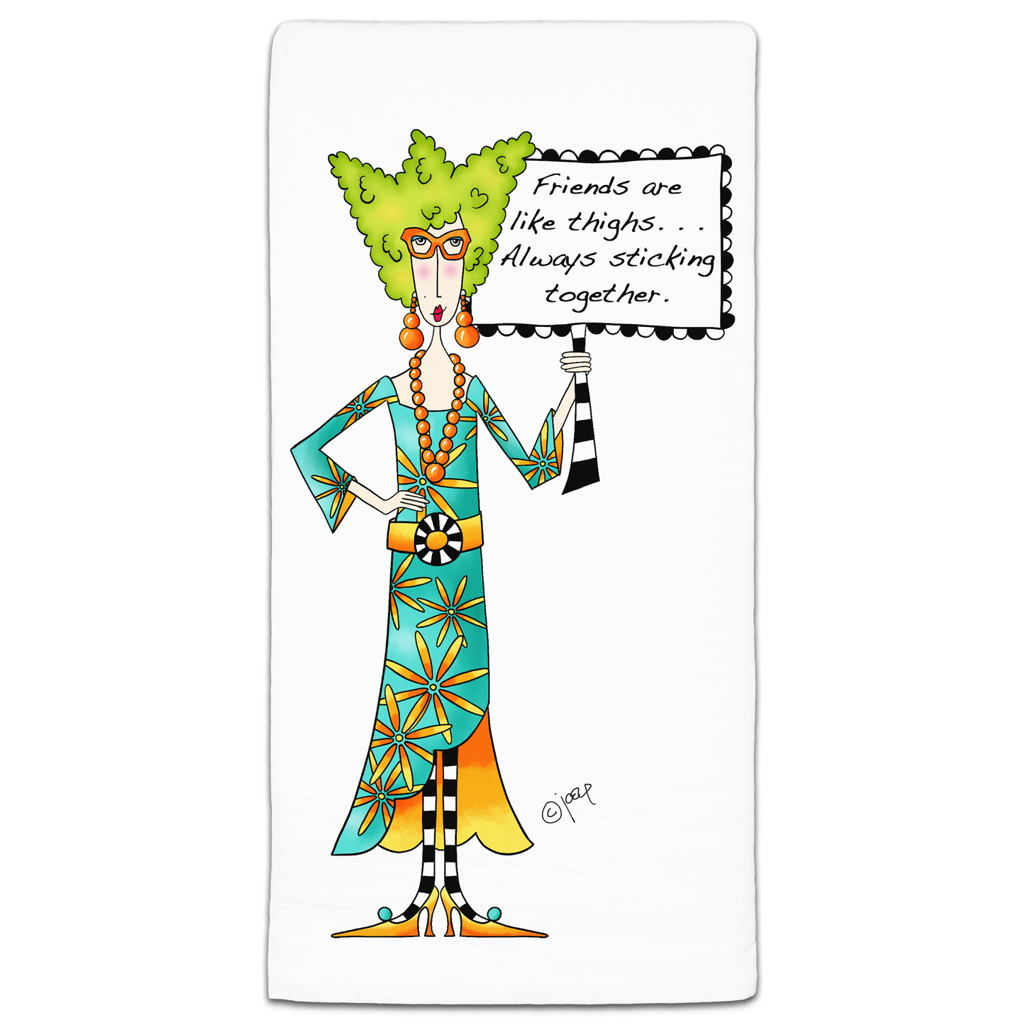 Dolly Mama Flour Sack Towel