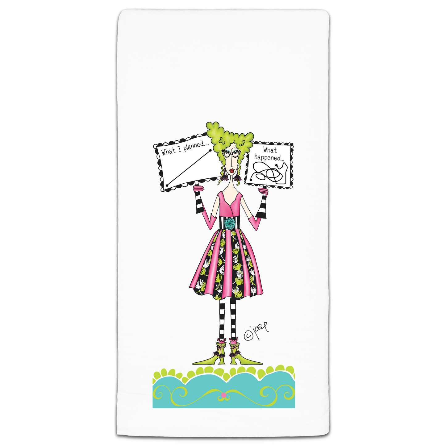 Dolly Mama Flour Sack Towel