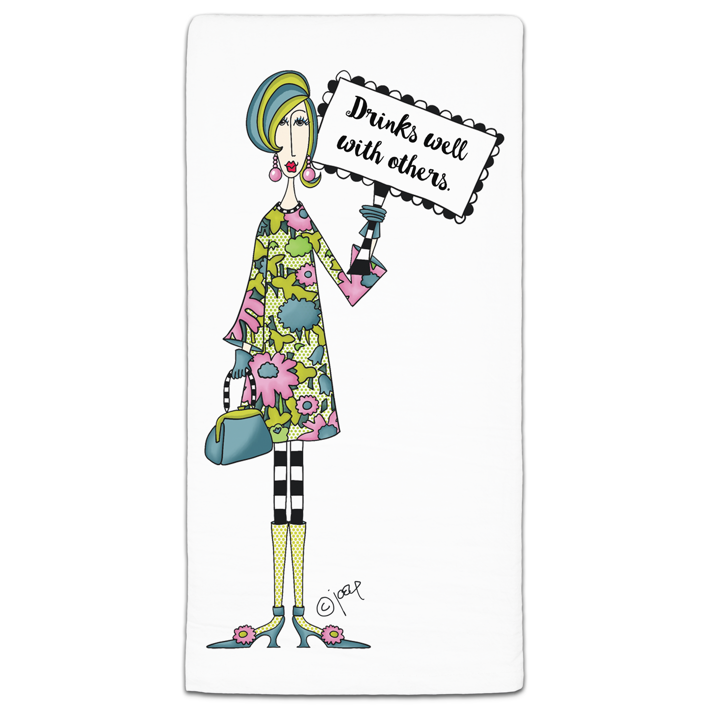 Dolly Mama Flour Sack Towel