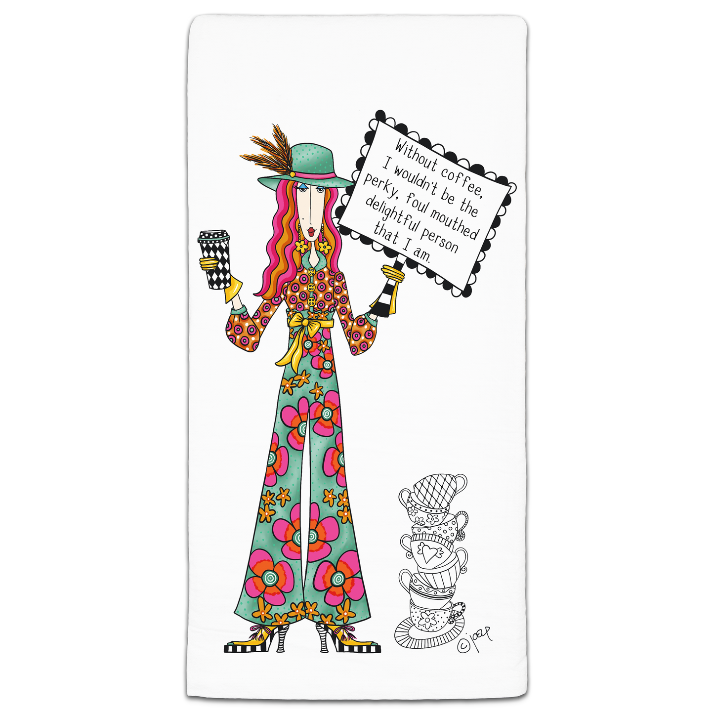 Dolly Mama Flour Sack Towel