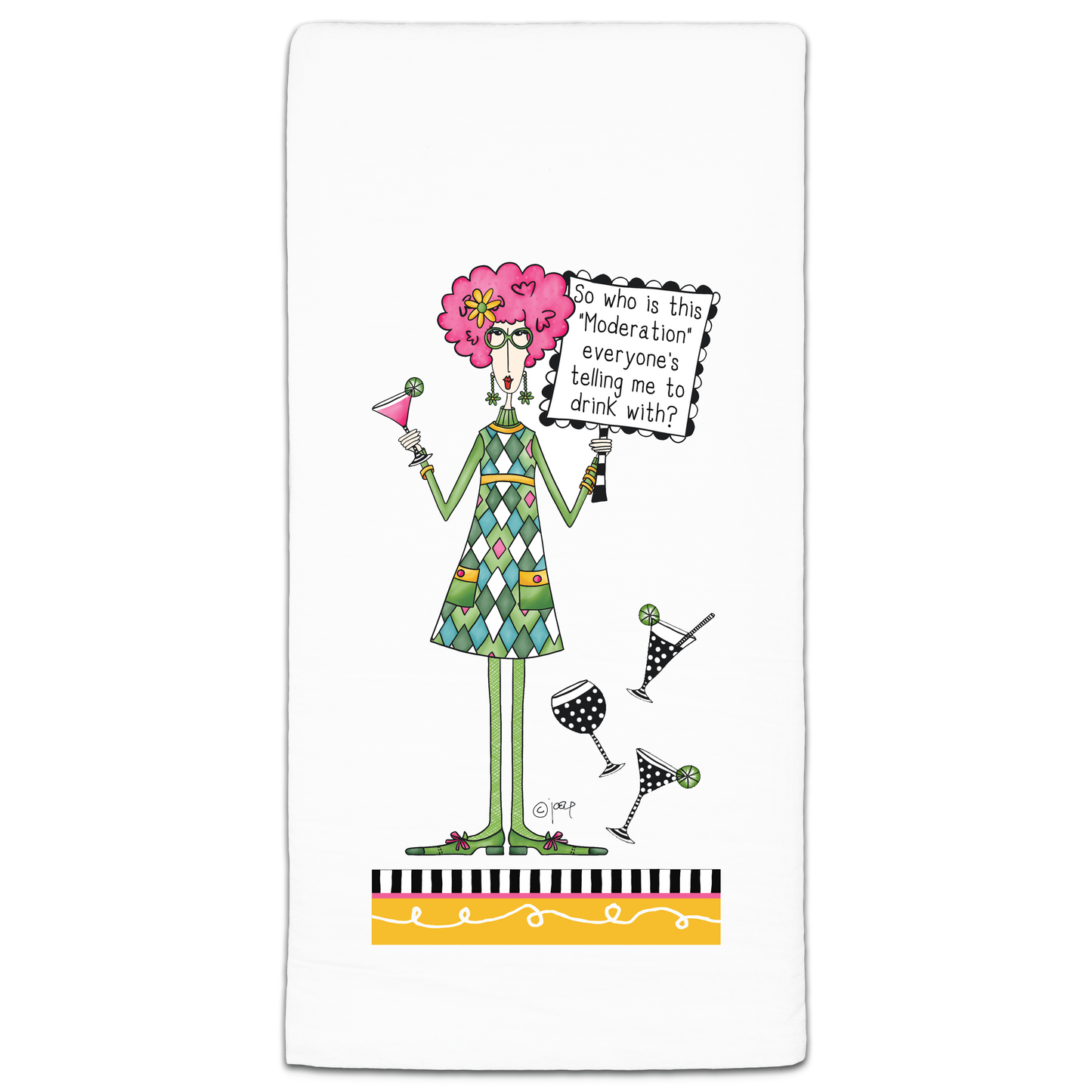 Dolly Mama Flour Sack Towel