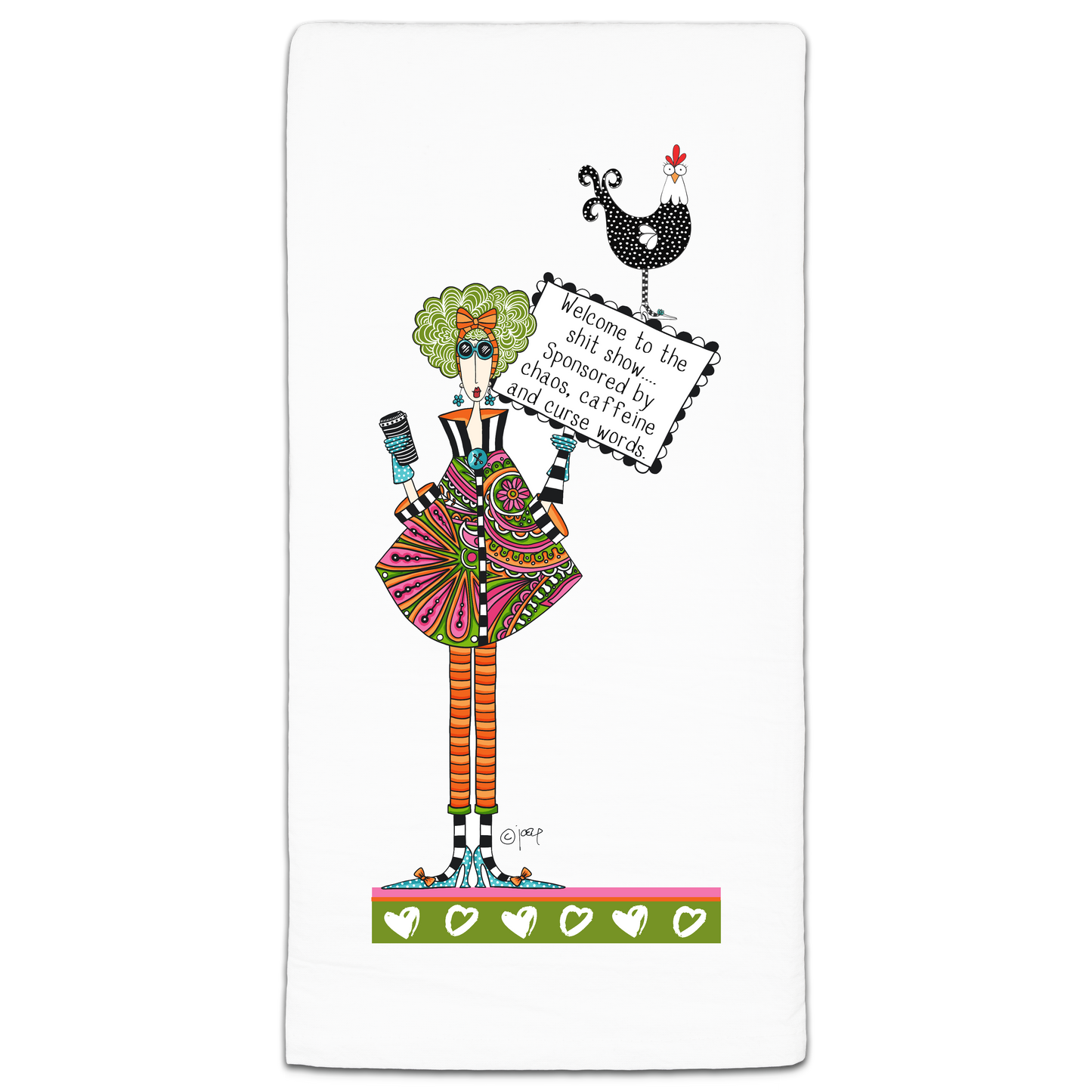 Dolly Mama Flour Sack Towel