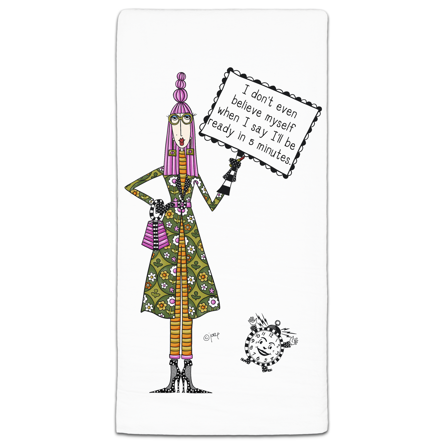 Dolly Mama Flour Sack Towel
