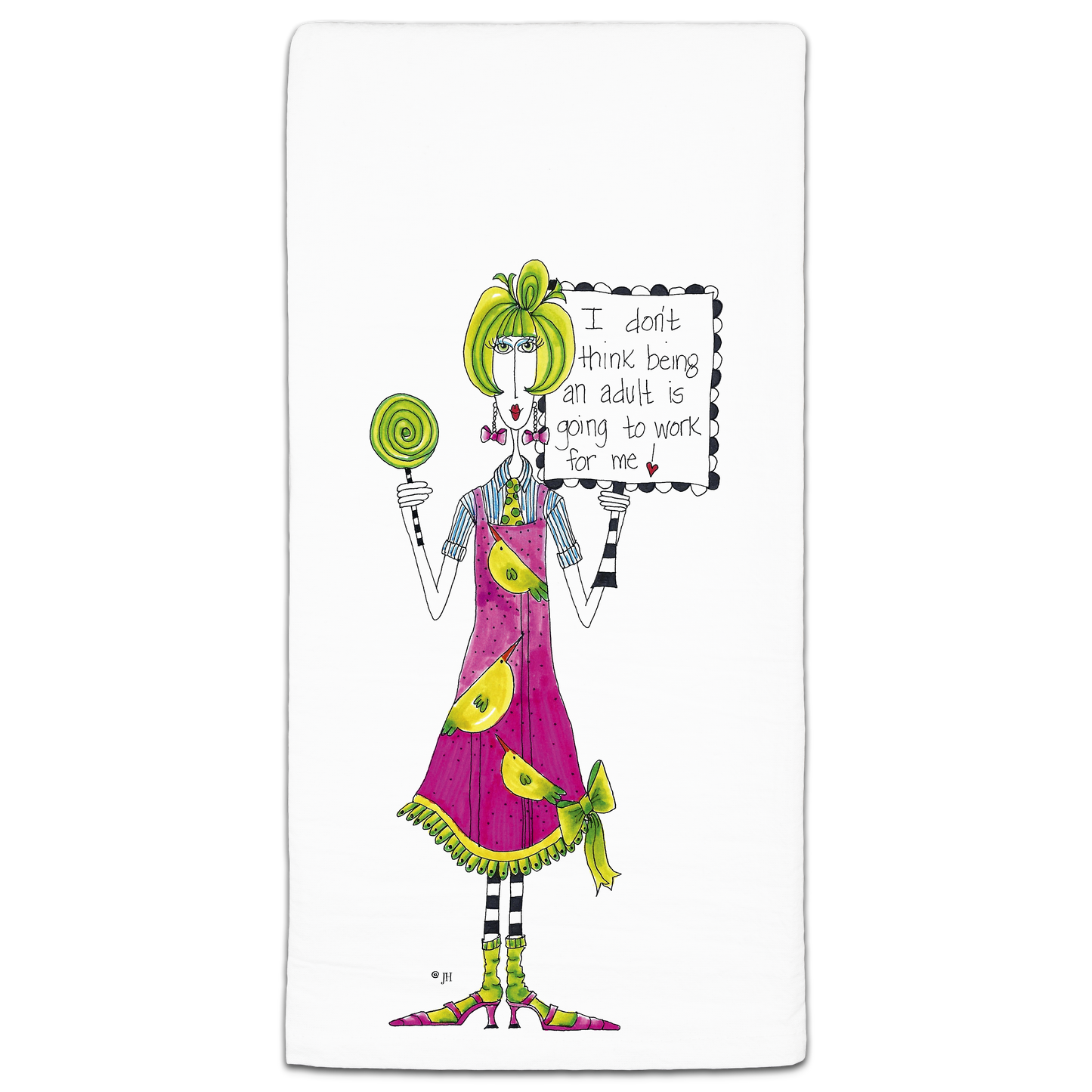 Dolly Mama Flour Sack Towel